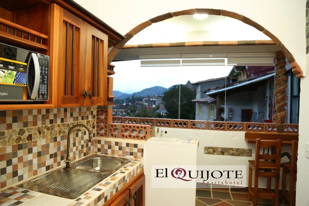 El Quijote Apartahotel جيريكو الغرفة الصورة